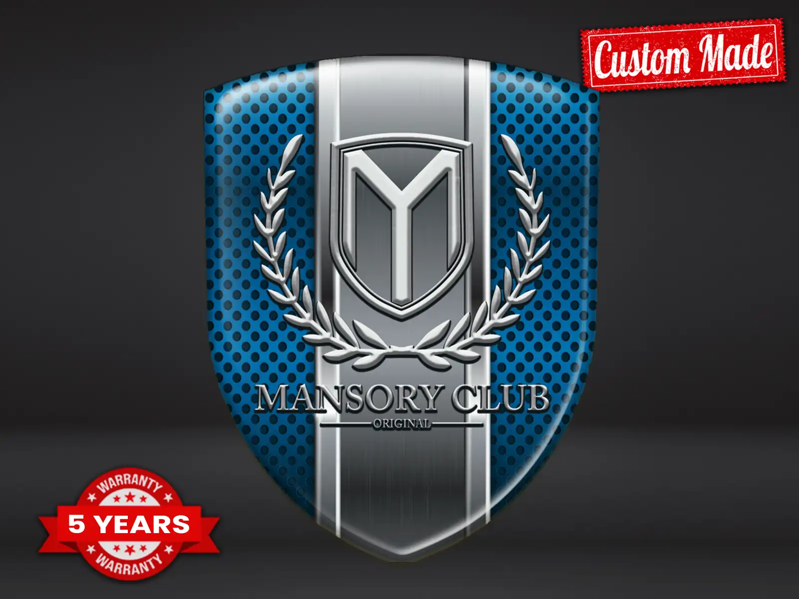 Mansory Pegatinas Parachoques Personalizadas Resistentes Limitadas